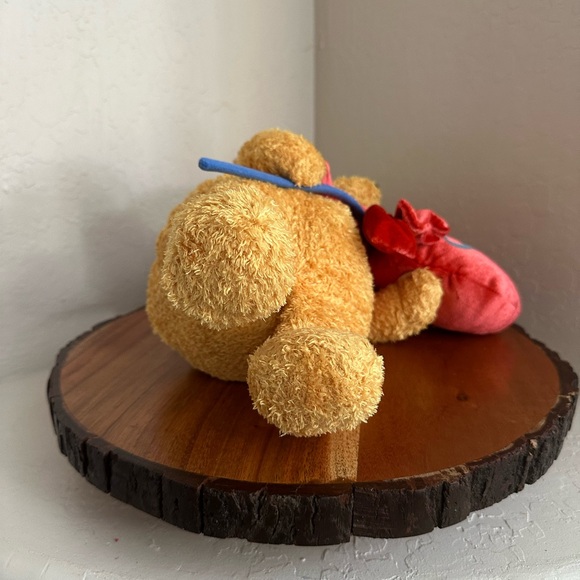 ❤️Vintage Disney Store Winnie the Pooh Valentines "Be My Sweety" Hearts Plush - Picture 3 of 16